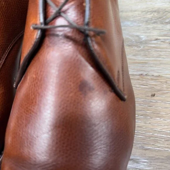 Allen Edmonds Lambert Brown Grained Leather Oxford Shoes Men's Size 11 - Picture 3 of 9